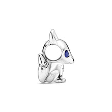 Load image into Gallery viewer, Blue-Eyed Fox Charm