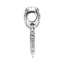 Load image into Gallery viewer, Openwork Heart & Three Feathers Dreamcatcher Charm