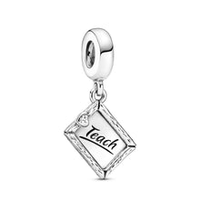 Load image into Gallery viewer, Chalkboard Dangle Charm