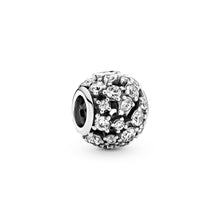 Load image into Gallery viewer, Sparkling Round Openwork Charm