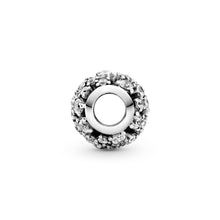 Load image into Gallery viewer, Sparkling Round Openwork Charm