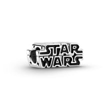 Load image into Gallery viewer, Star Wars Silver 3D Logo Charm