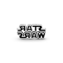 Load image into Gallery viewer, Star Wars Silver 3D Logo Charm