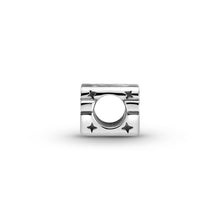 Load image into Gallery viewer, Star Wars Silver 3D Logo Charm