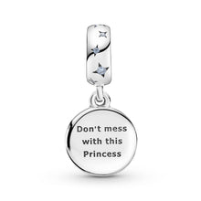 Load image into Gallery viewer, Star Wars Princess Leia Double Dangle Charm