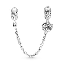 Load image into Gallery viewer, Heart Family Tree Safety Chain Charm