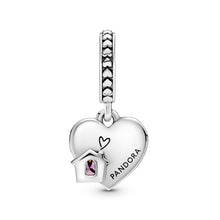 Load image into Gallery viewer, Love My Home Heart Dangle Charm