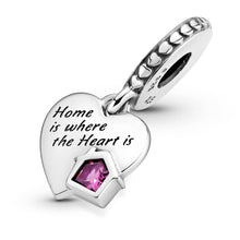 Load image into Gallery viewer, Love My Home Heart Dangle Charm