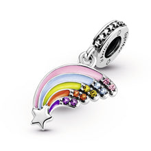 Load image into Gallery viewer, Colourful Rainbow Dangle Charm