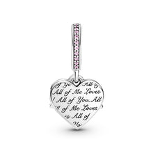 Load image into Gallery viewer, Heart & Mum Dangle Charm