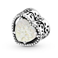 Load image into Gallery viewer, Openwork Heart & Family Tree Charm