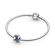 Load image into Gallery viewer, Blue Globe Clip Charm