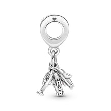 Load image into Gallery viewer, Airplane, Globe & Suitcase Dangle Charm
