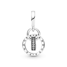 Load image into Gallery viewer, Pandora Logo Circles Dangle Charm