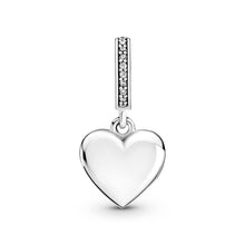 Load image into Gallery viewer, Openable Heart Locket Dangle Charm