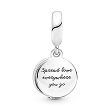 Load image into Gallery viewer, Pavé Feather Dangle Charm