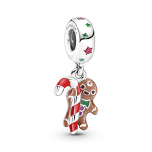 Load image into Gallery viewer, Gingerbread Man Dangle Charm