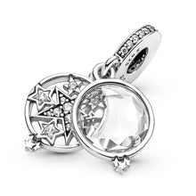 Load image into Gallery viewer, Magnified Star Double Dangle Charm