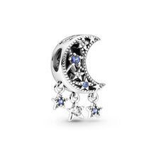Load image into Gallery viewer, Star & Crescent Moon Charm