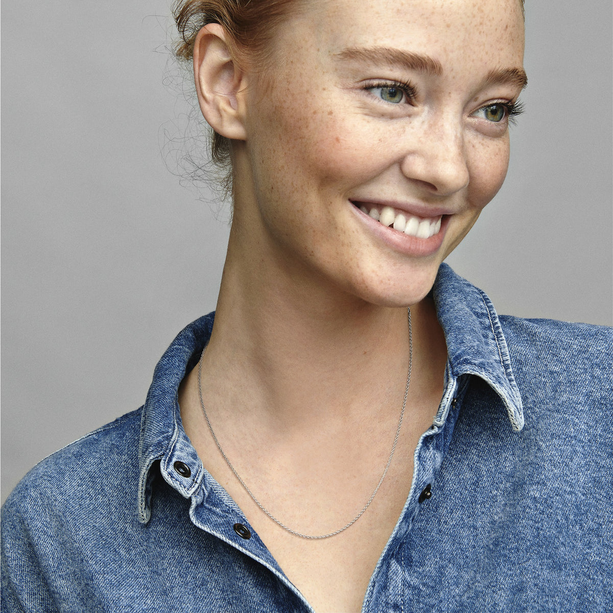 Silver collier necklace outlet
