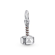 Load image into Gallery viewer, Marvel The Avengers Thor's Hammer Dangle Charm