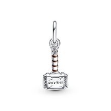 Load image into Gallery viewer, Marvel The Avengers Thor's Hammer Dangle Charm