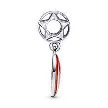 Load image into Gallery viewer, Marvel The Avengers Captain America Shield Dangle Charm
