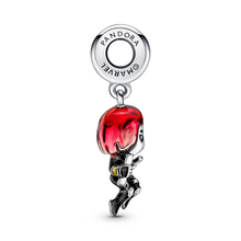 Load image into Gallery viewer, Marvel The Avengers Black Widow Dangle Charm