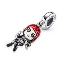 Load image into Gallery viewer, Marvel The Avengers Black Widow Dangle Charm