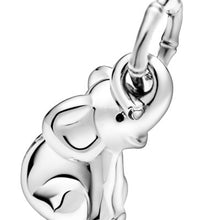 Load image into Gallery viewer, Elephant Dangle Charm