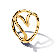 Load image into Gallery viewer, Organically Shaped Heart Ring
