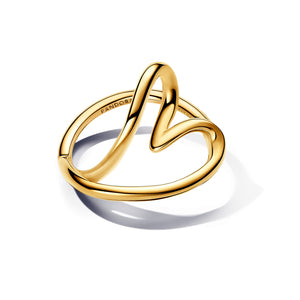 Organically Shaped Heart Ring