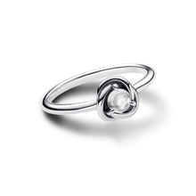 Load image into Gallery viewer, April Birthstone Eternity Circle Ring
