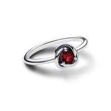 Load image into Gallery viewer, July Birthstone Eternity Circle Ring
