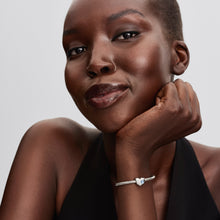 Load image into Gallery viewer, Engravable Sea Aqua Blue Stone Heart Charm
