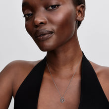 Load image into Gallery viewer, Sparkling Heart Padlock Pendant Necklace
