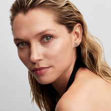 Load image into Gallery viewer, Sparkling Heart Padlock Stud Earrings
