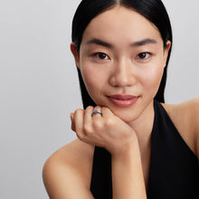 Load image into Gallery viewer, Blue Chakra Heart Ring
