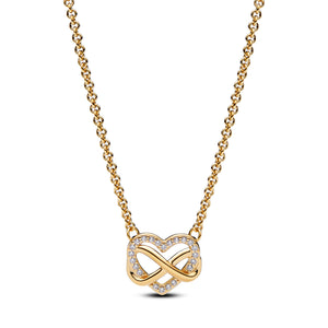 14k Gold Plated Infinity Heart Gift Set