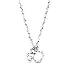 Load image into Gallery viewer, Disney Minnie Mouse Silhouette Collier Necklace
