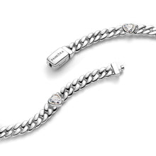 Load image into Gallery viewer, Heart Cuban Chain Bracelet
