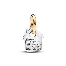 Load image into Gallery viewer, Two-tone Grandma&#39;s House Dangle Charm
