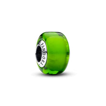 Load image into Gallery viewer, Green Mini Murano Glass Charm
