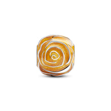 Load image into Gallery viewer, Yellow Rose in Bloom Charm

