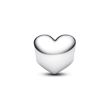 Load image into Gallery viewer, Engravable Blue Stone Heart Charm
