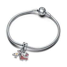 Load image into Gallery viewer, Disney The Lion King Timon &amp; Pumbaa Splittable Dangle Charm
