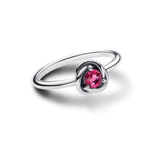 Load image into Gallery viewer, Pink Eternity Circle Ring
