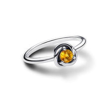 Load image into Gallery viewer, Honey Eternity Circle Ring
