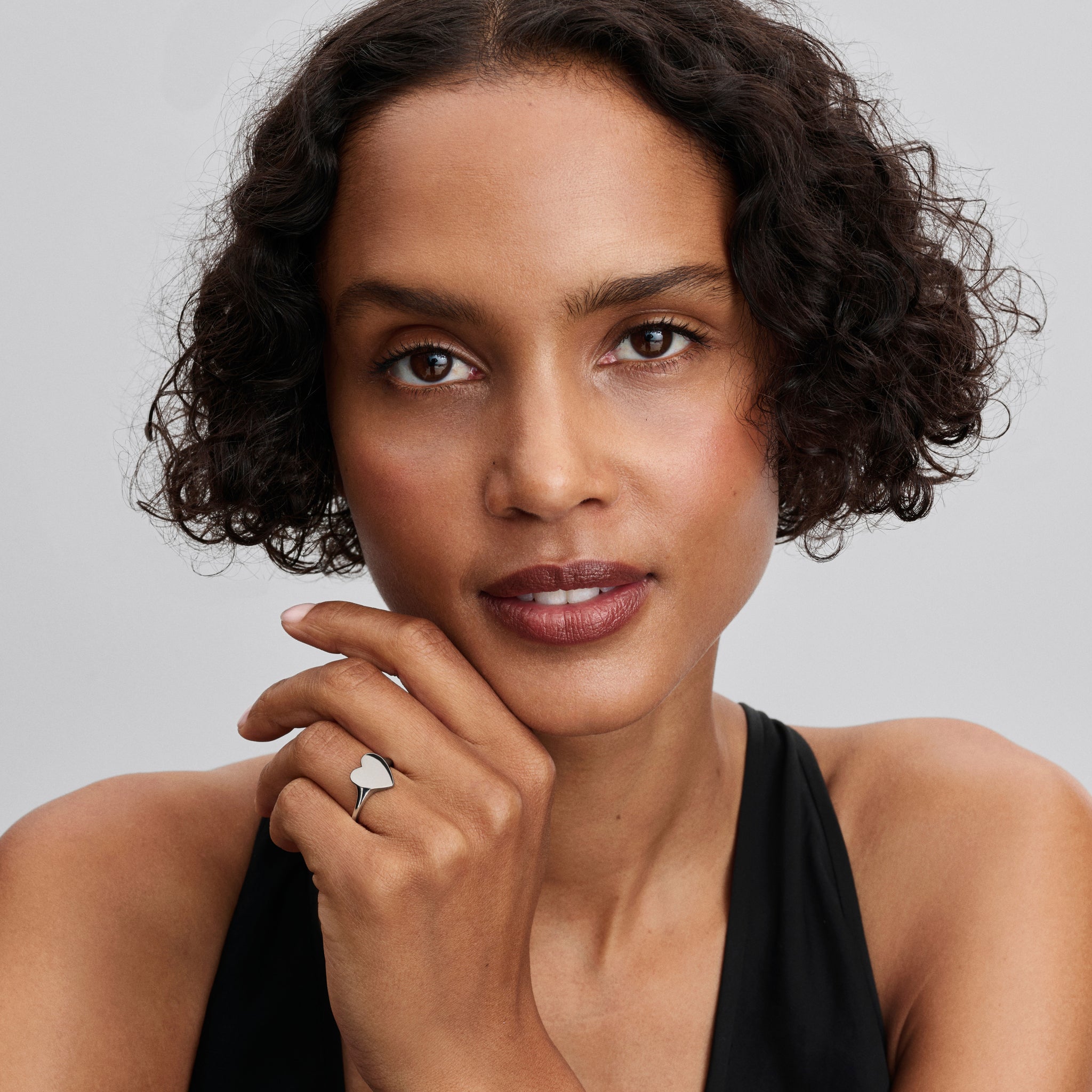 Engravable Heart Ring