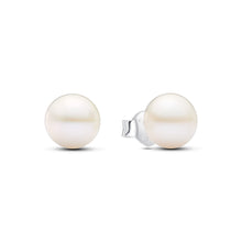 Load image into Gallery viewer, Treated Freshwater Cultured Pearl 7mm Stud Earrings
